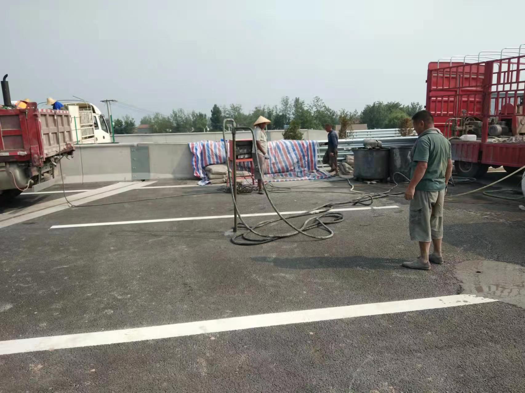 石碣镇路基注浆